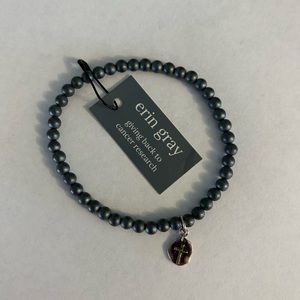 Erin Gray stretch bracelet with cross charm